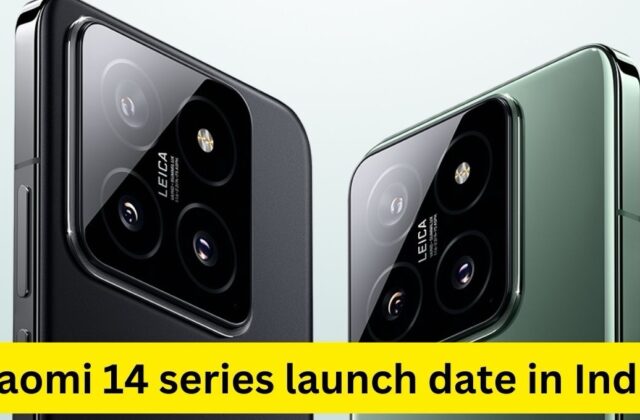 Xiaomi 14 series launch date in India - 1